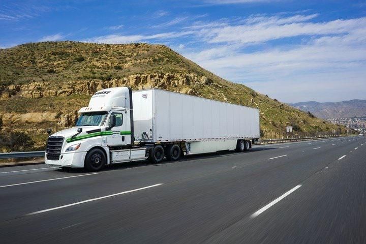 Penske Truck on Highway