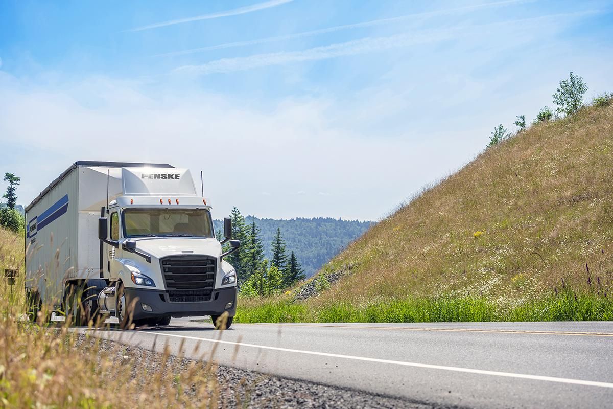 Penske Logistics Truck